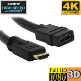HDMI Cable Extension High Speed w/Ethernet 28AWG CL3/FT4 4K 60Hz - EWAAY.COM