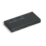2Way Mini HDMI 2.0 Amplified Splitter 4K@60Hz, 4:4:4, HDCP 2.2 - EWAAY.COM