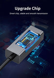 USB Type-C Gigabit Ethernet Adapter (10/100/1000Mbps) Black - EWAAY.COM
