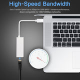 USB Type-C Gigabit Ethernet Adapter (10/100/1000Mbps) - EWAAY.COM
