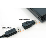 USB Type C Male to USB 3.0 Female Adapter