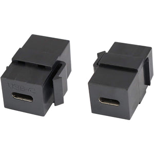 USB 3.1 Type C Keystone Coupler Female to Female - EWAAY.COM