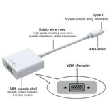 USB 3.1 Type C To VGA Female Adapter