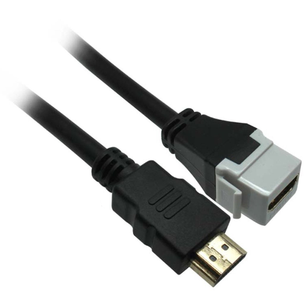 5-Inches Pigtail HDMI Keystone Jack - EWAAY.COM