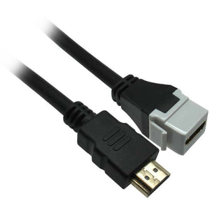5-Inches Pigtail HDMI Keystone Jack - EWAAY.COM