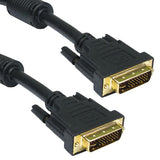 DVI-I Cable Dual Link w/Ferrite Male to Male CL3/CSA/FT4 - EWAAY.COM
