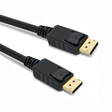 DisplayPort Cable Male to Male w/Latches v1.2 4K 60Hz - EWAAY.COM