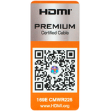 Certified Premium High Speed HDMI Cable with Ethernet - 4K 60Hz - EWAAY.COM