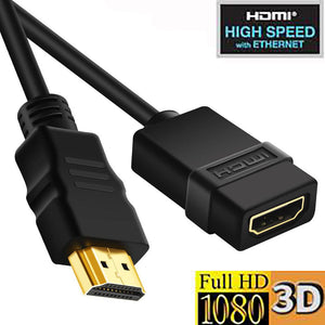 HDMI Cable Extension High Speed w/Ethernet 28AWG CL3/FT4 - EWAAY.COM