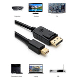 Mini-DisplayPort to DisplayPort Cable V1.2 4K 60Hz - EWAAY.COM